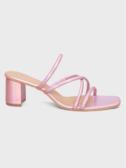 IYKYK by Nykaa Fashion - Pink Ready to Roll Block Heels