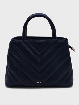 IYKYK by Nykaa Fashion - Out of Office Black Patterned Handbag