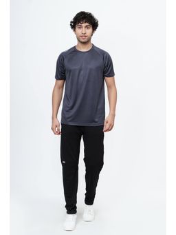 Dida - Men's Black Regular Sports Activewear Track Pant