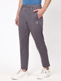 Dida - Men's Grey Regular Sports Activewear Track Pant