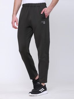 Dida - Men's Olive Regular Sports Activewear Track Pant