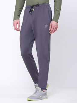 Dida - Men's Grey Regular Sports Activewear Track Pant