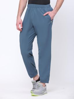 Dida - Men's Blue Regular Sports Activewear Track Pant