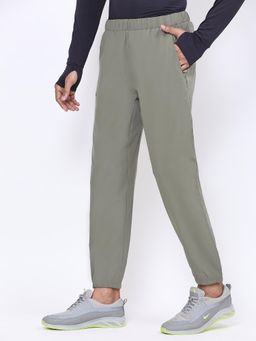 Dida - Men's Olive Regular Sports Activewear Track Pant