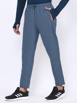 Dida - Men's Blue Regular Sports Activewear Track Pant