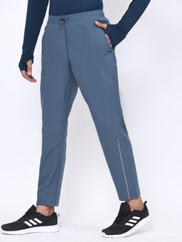 Dida - Men's Blue Regular Sports Activewear Track Pant