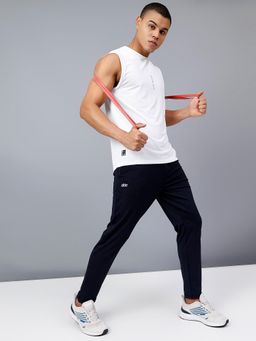 Dida - Men's Navy Blue Regular Sports Activewear Track Pant