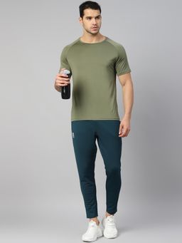 Dida - Men's Blue Regular Sports Activewear Track Pant