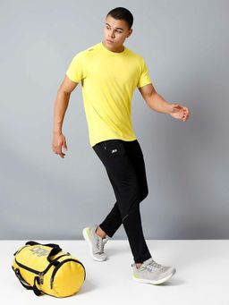 Dida - Men's Black Regular Sports Activewear Track Pant