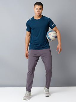 Dida - Men's Grey Regular Sports Activewear Track Pant