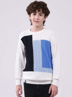 Monte Carlo - Boys Round Neck Full Sleeves Sweater
