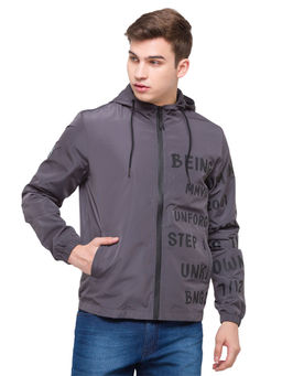 Being Human - Men Jacket Charcoal
