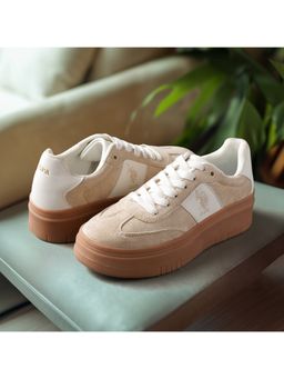 U.S. POLO ASSN. - ZAIRA Women Sneakers - Beige