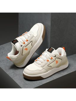 U.S. POLO ASSN. - Mens VANDER Off White Sneakers