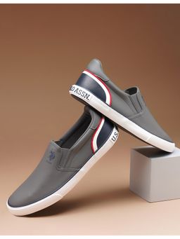 U.S. POLO ASSN. - Timeo 3.0 Men Slip On Grey Sneakers