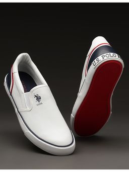 U.S. POLO ASSN. - Timeo 3.0 Men Slip On White Sneakers