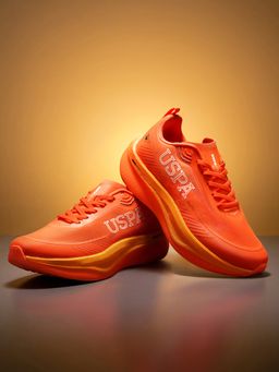 U.S. POLO ASSN. - Men Orange OTTO Running Shoes