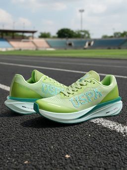 U.S. POLO ASSN. - RAINER runPro Green Running Shoes for Men