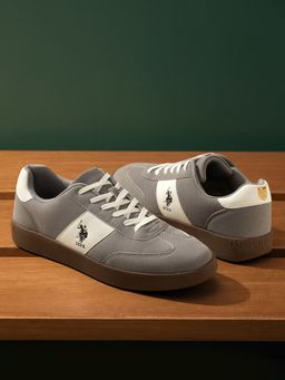U.S. POLO ASSN. - SKYLAR 2.0 Stylish Grey Casual Sneakers for Men