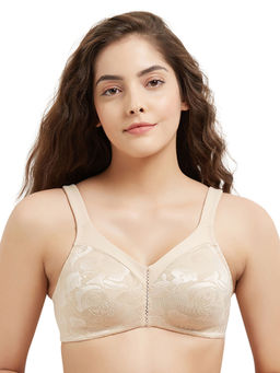 Wacoal - Awareness Non-Padded Non-Wired Full Coverage Full Support Everyday Comfort Bra - Beige