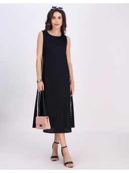 Moomaya - Women'S Printed A-Line Maxi Dress