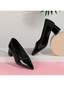 Mochi - Women Black Formal Pump Heels