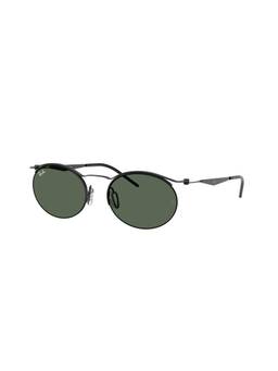 Ray-Ban - Unisex UV Protected Green Lens Oval Sunglasses - 0RB855192817154