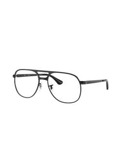 Ray-Ban - Unisex Square Black Frames - 0RX5455200052