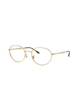 Ray-Ban - Unisex Oval Gold colour Frames - 0RX6558250054 (54)