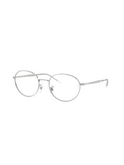 Ray-Ban - Unisex Oval Silver colour Frames - 0RX6558250154 (54)