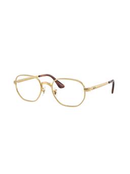 Ray-Ban - Unisex Square Gold colour Frames - 0RX6559250054 (54)