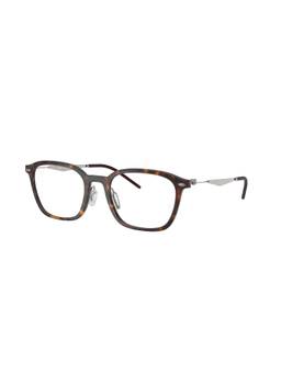 Ray-Ban - Unisex Square Havana Frames - 0RX7555201252 (52)