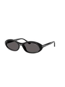 Vogue Eyewear - Women UV Protected Grey Lens Oval Sunglasses - 0VO5727SUW44/8755