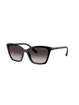 Vogue Eyewear - Women Gradient Grey Lens Cat Eye Sunglasses - 0VO5733SIW44/8G54