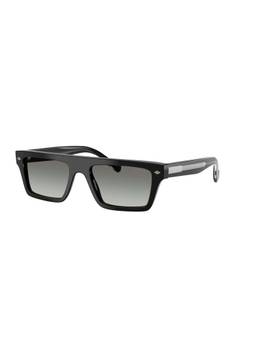 Vogue Eyewear - Men Gradient Grey Lens Rectangle Sunglasses - 0VO5741SIW44/1153