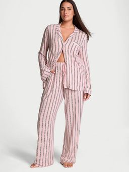 Victoria's Secret - Modal Soft Long Pyjama with Shirt (Set of 2)