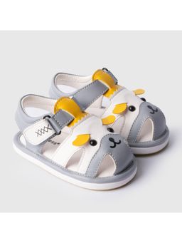 toothless - Booties Grey with Cushioned Comfort Booties