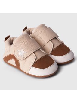 toothless - Boys Little Trail Baby Beige Botties