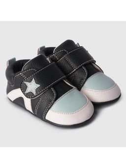 toothless - Baby Boys Textured Grip Sole and Padded Ankle Support Booties