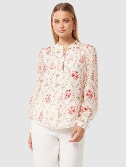Forever New - Angelica Yoke Blouse