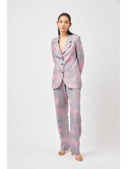 Contemponari - Chase Grey Pink Co-Ord