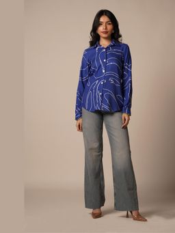 Advait - Cari Classic Navy Blue Shirt