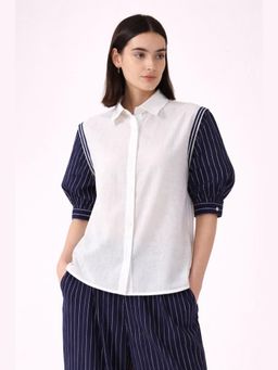Muvazo - Modern Muse Striped Shirt