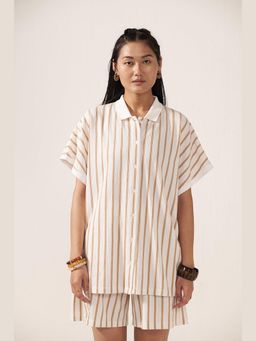 Muvazo - Cream Golden Sunbeam Shirt