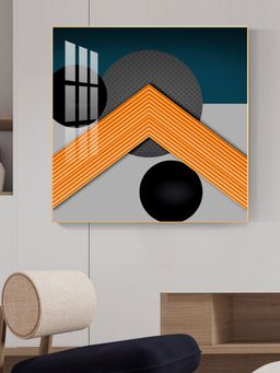 The Next Decor - Artistic Horizon Glass Finish Square Wall Art