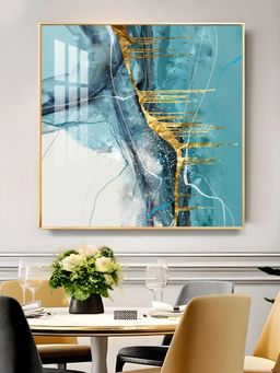 The Next Decor - Harmony in Hues Glass Finish Square Wall Art