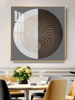 The Next Decor - Sphere of Innovation Glass Finish Square Wall Art
