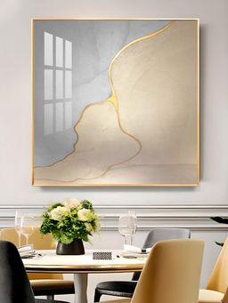 The Next Decor - Opulent Aura Glass Finish Square Wall Art