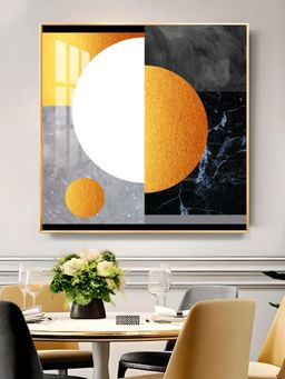 The Next Decor - Artistry Haven Glass Finish Square Wall Art