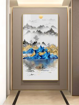 The Next Decor - Visual Ode to Nature Glass Finish Vertical Wall Art